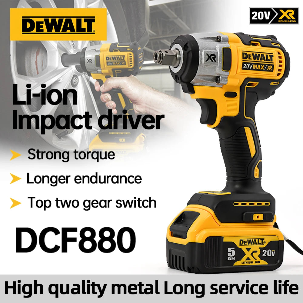 Dewalt DCF880 Brushless Impact Wrench 20V Battery