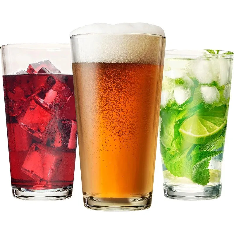 Set of 12 - Drinking Glasses 16 oz Highball