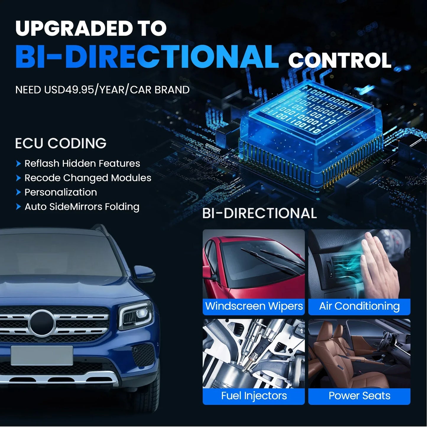 MUCAR VO6 Professional Car Diagnostics Tools