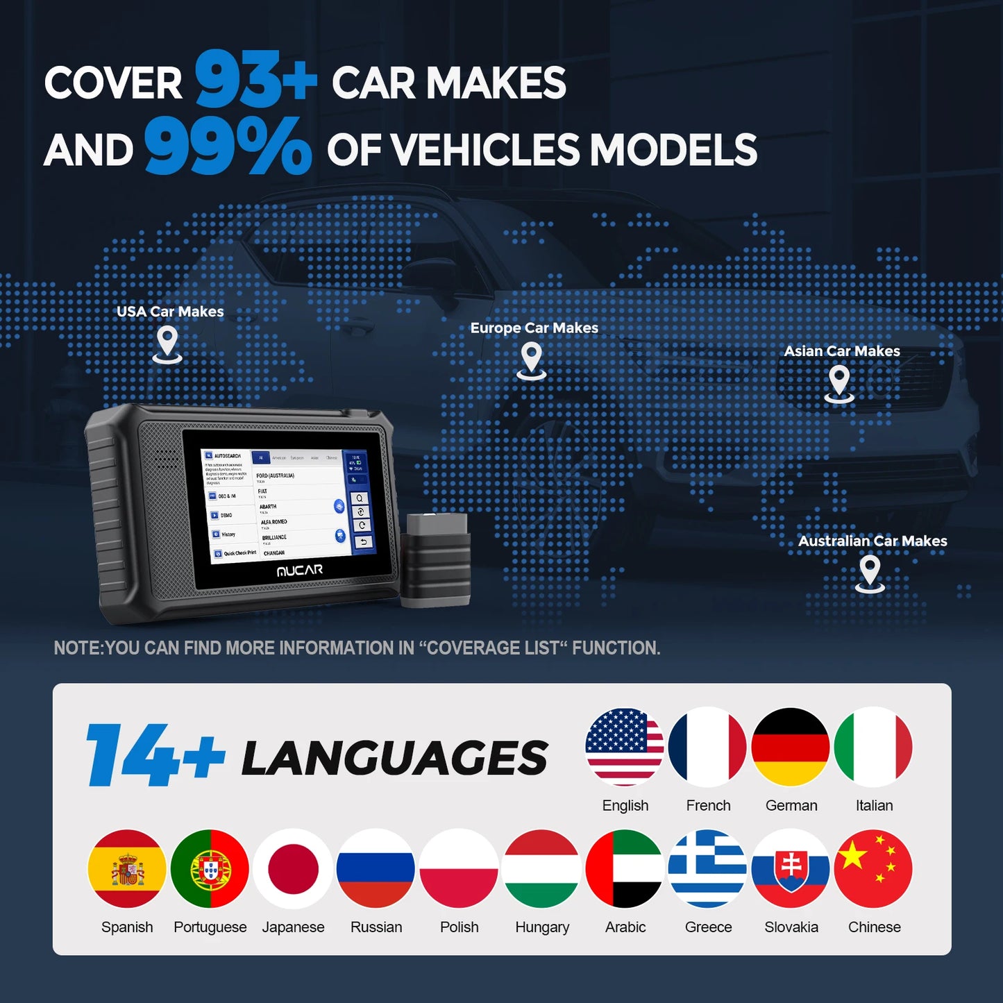 MUCAR VO6 Professional Car Diagnostics Tools