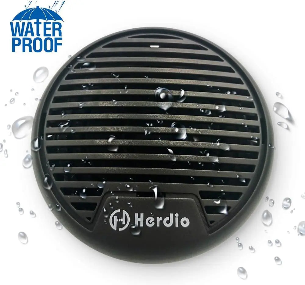 Herdio 160W 3 Inch Marine Boat Waterproof Speakers